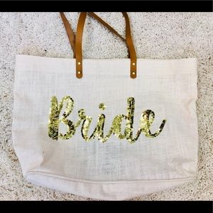 Bride tote